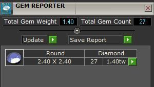 3 Row Diamond Ring 4104 3D print model_8