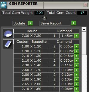 Round Diamond Tension Ring 4108 3D print model_9