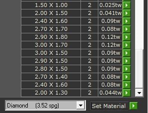 Round Diamond Tension Ring 4108 3D print model_1