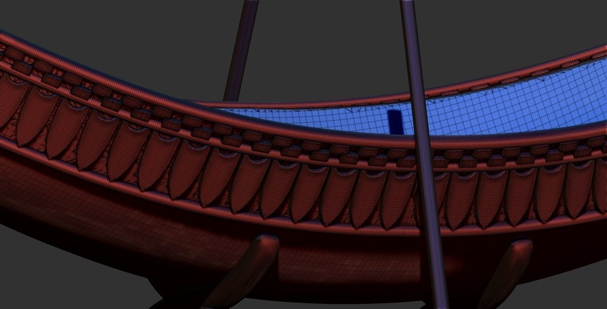 Ancient Egyptian Boats Ships 3d printable models collection 3D print model_31