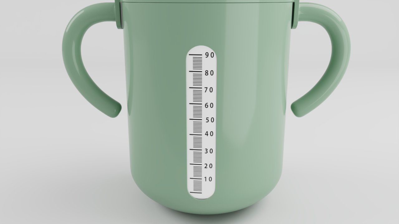 Baby Feeder Bottle 3 3D model_5