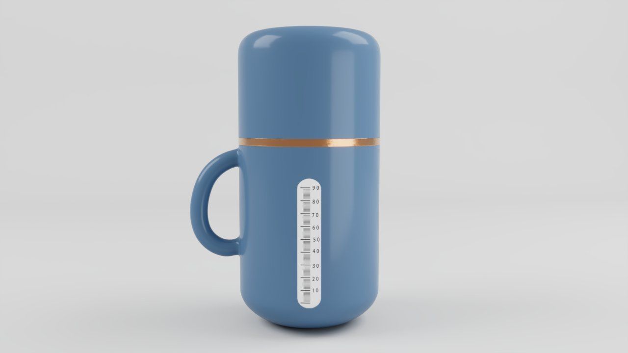Baby Feeder Bottle 3 3D model_3