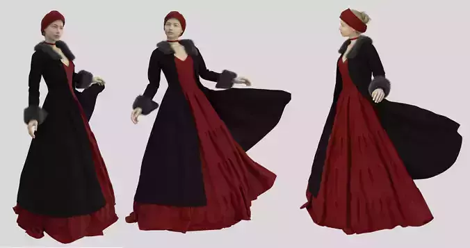 Madam Victorian Dress