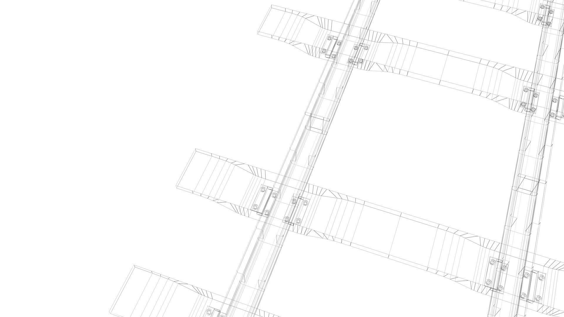 Railway Track 3D model_33