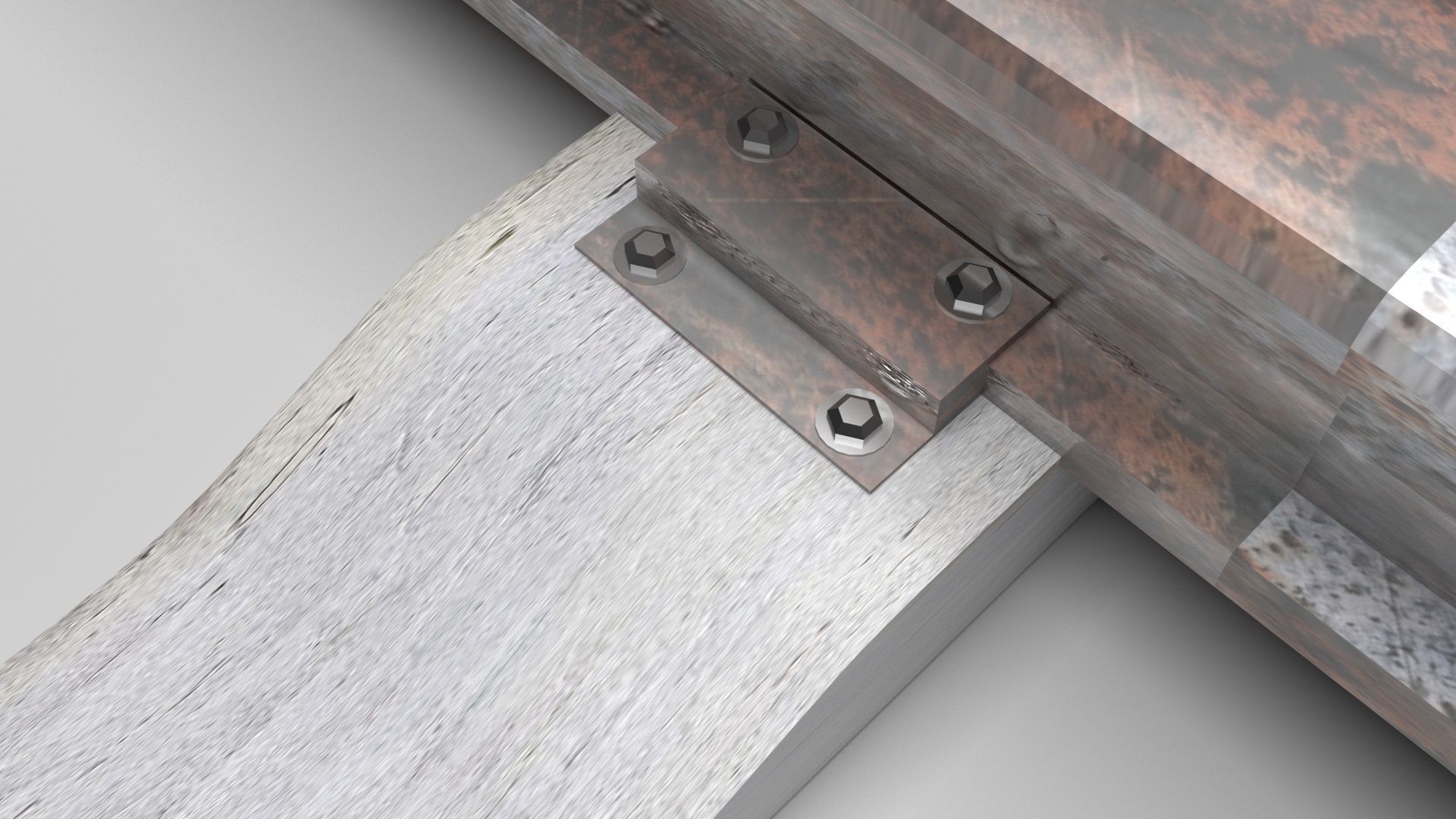 Railway Track 3D model_5