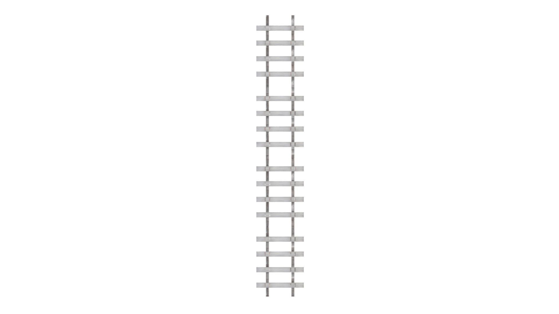 Railway Track 3D model_22