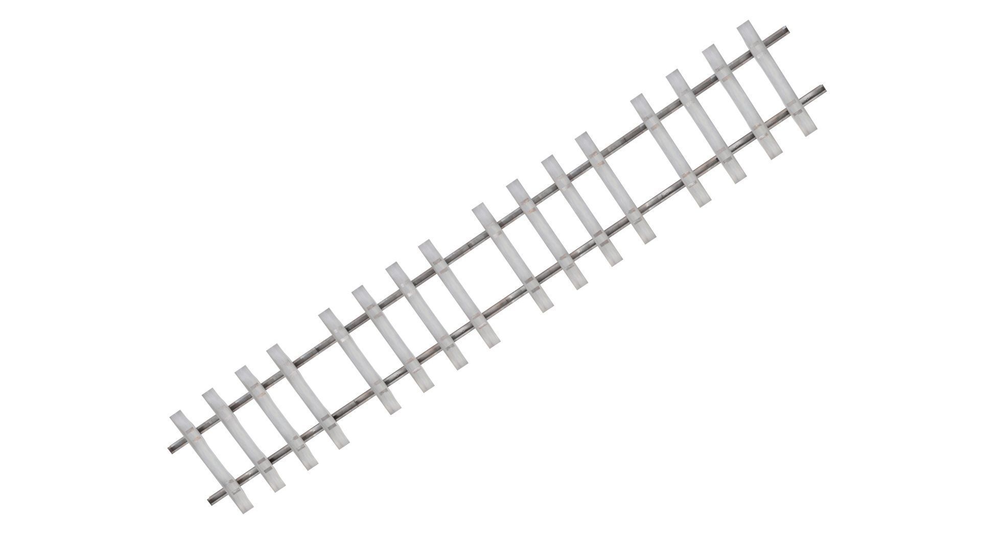 Railway Track 3D model_16