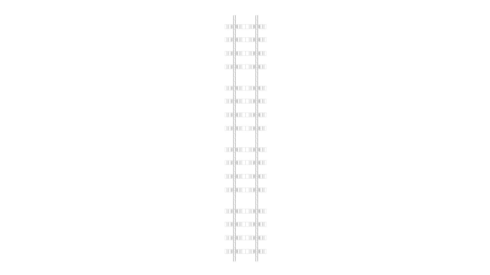 Railway Track 3D model_37