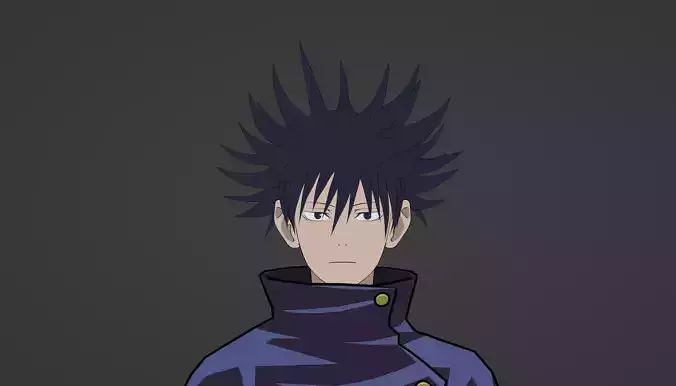 Megumi Fushiguro 3D model