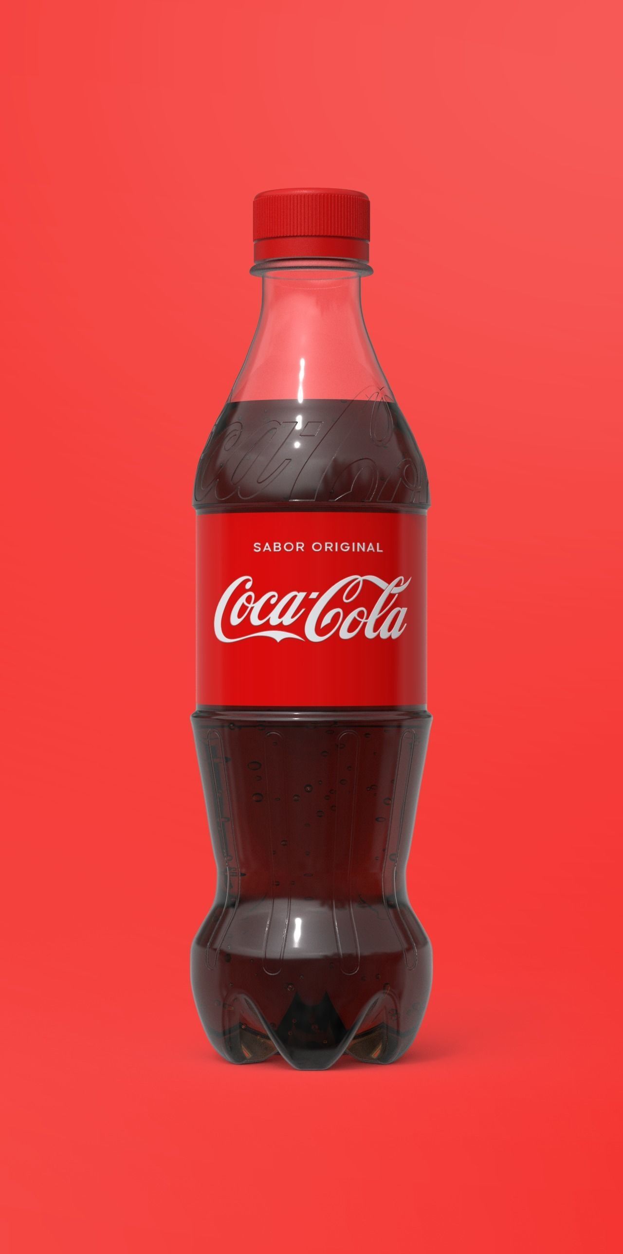 2023 Coca Cola Bottle 500ml 3D model 3D model_8