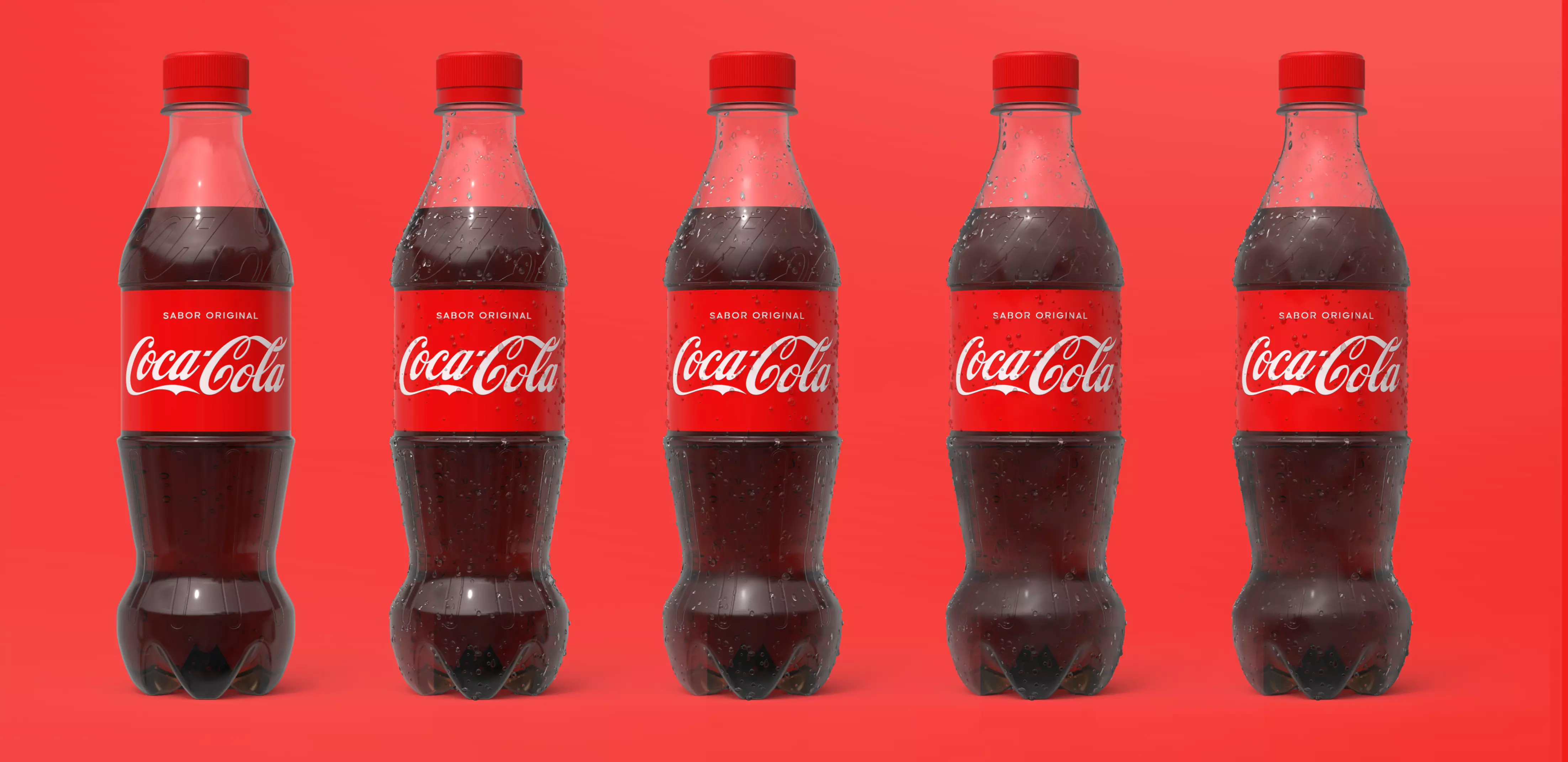2023 Coca Cola Bottle 500ml 3D model 3D model_0