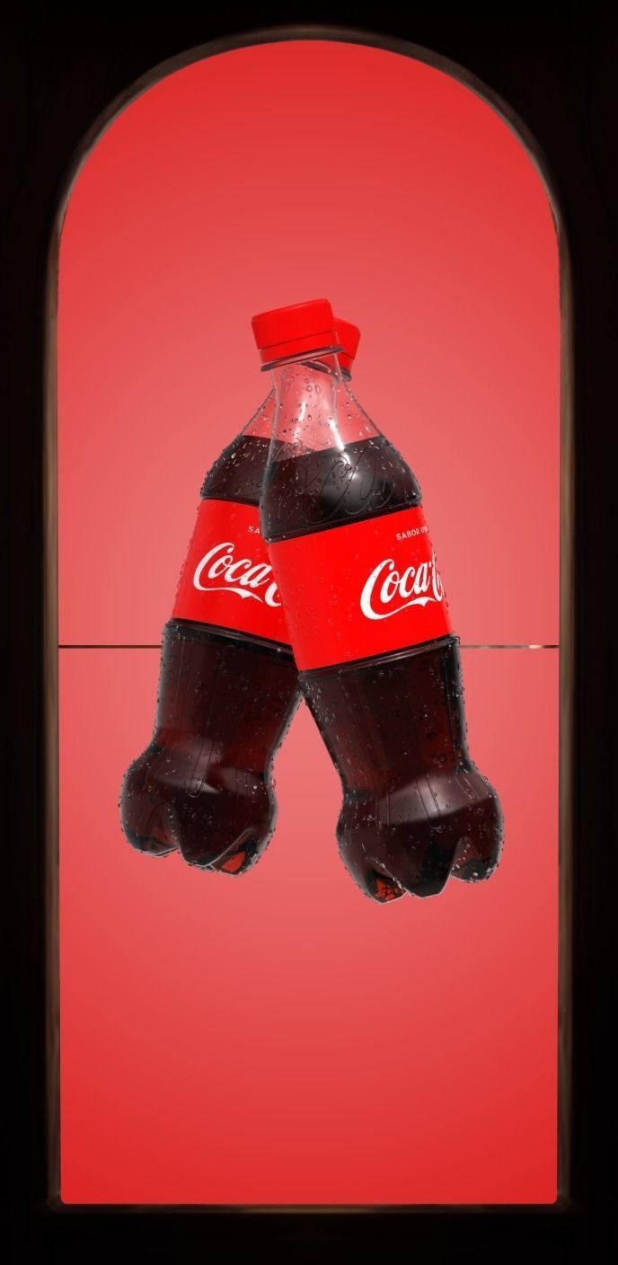 2023 Coca Cola Bottle 500ml 3D model 3D model_2