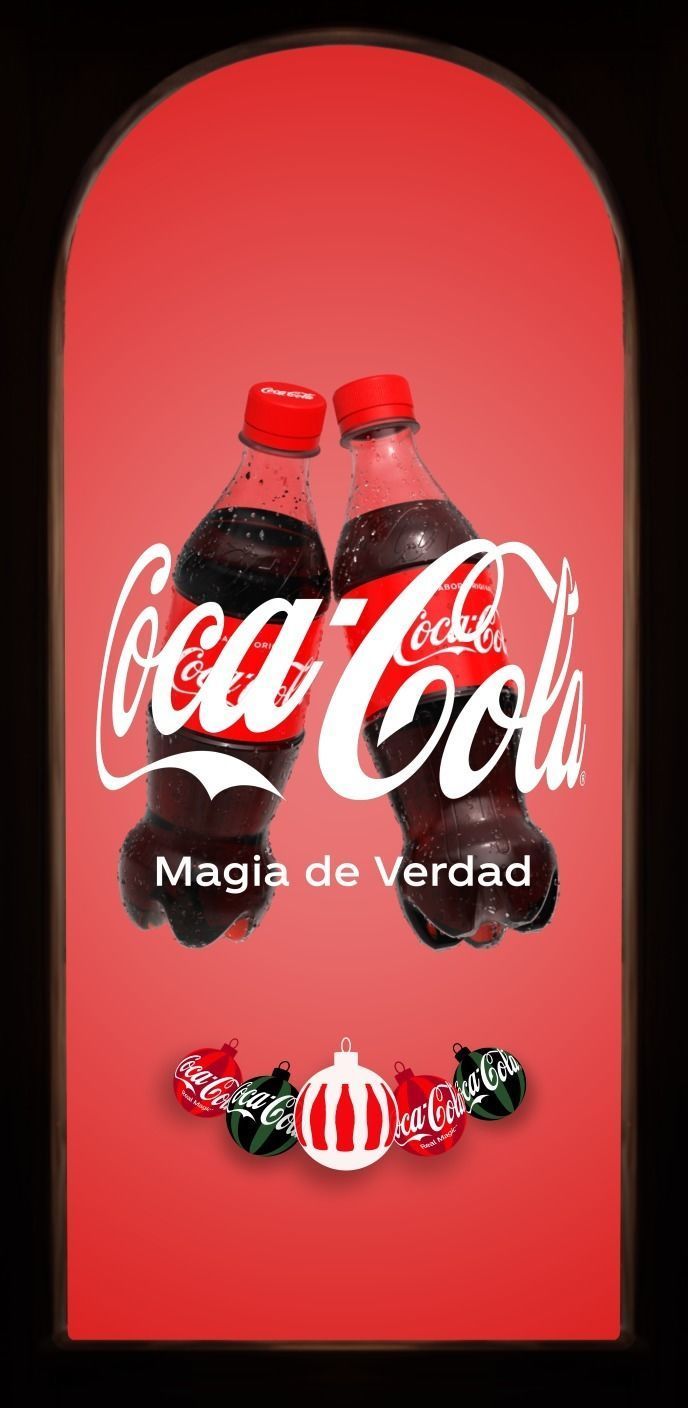 2023 Coca Cola Bottle 500ml 3D model 3D model_3