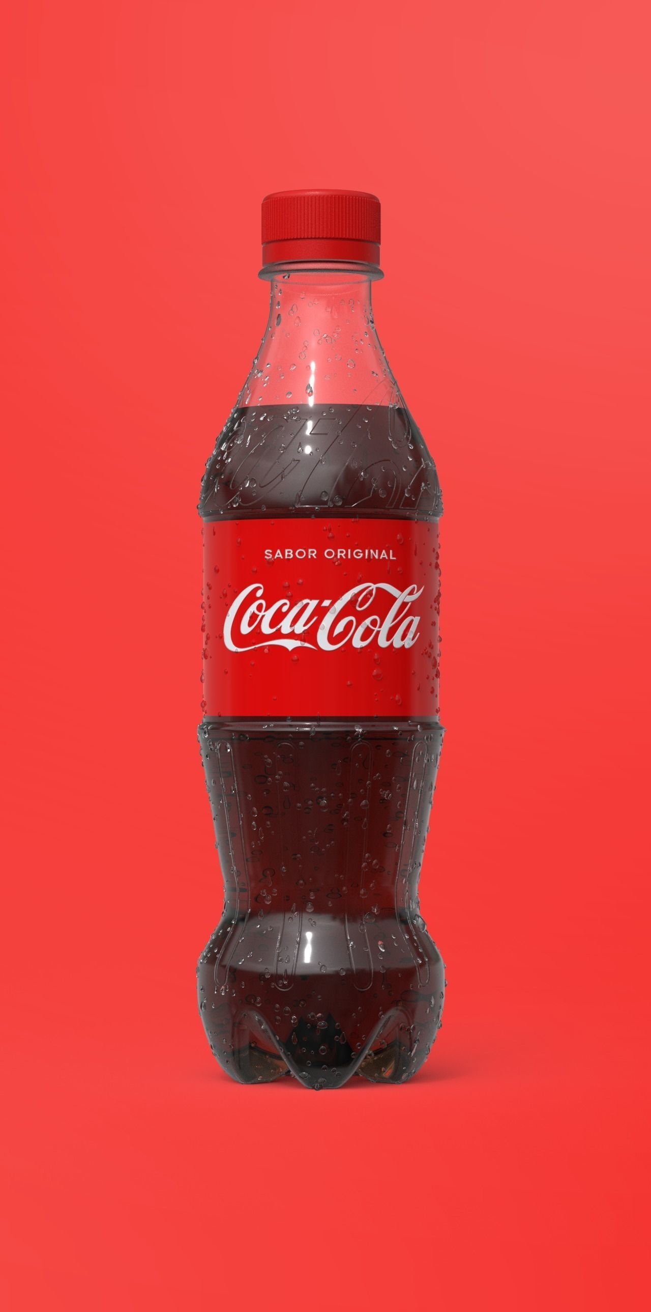 2023 Coca Cola Bottle 500ml 3D model 3D model_9