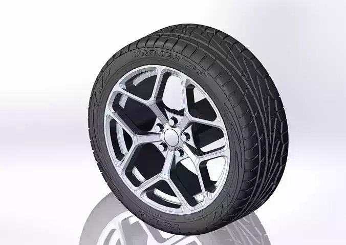 Wheel Drag Wheels DR-64 18inch for scale model