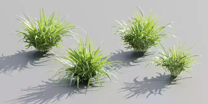 Grass Clumps vol 152-Blender