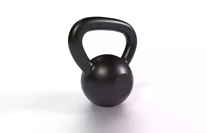 Kettle Bell 20Kg Low-poly 3D model