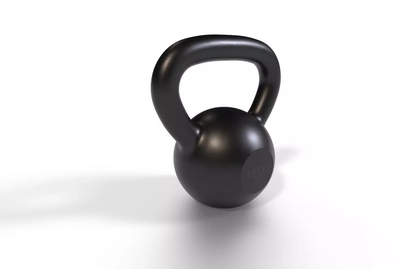 Kettle Bell 12Kg Low-poly 3D model