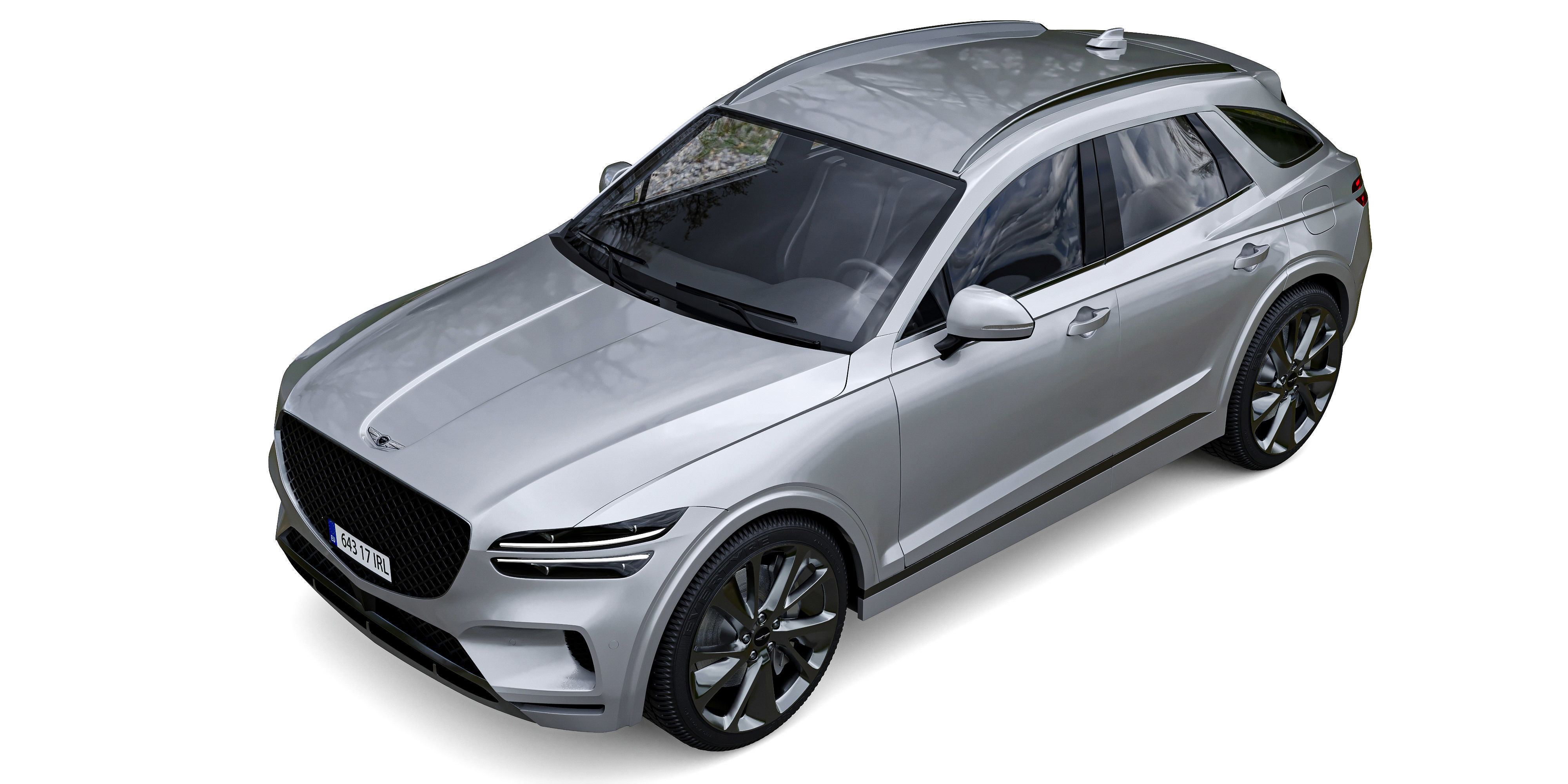 Genesis GV70 2020 3D model 3D model_1