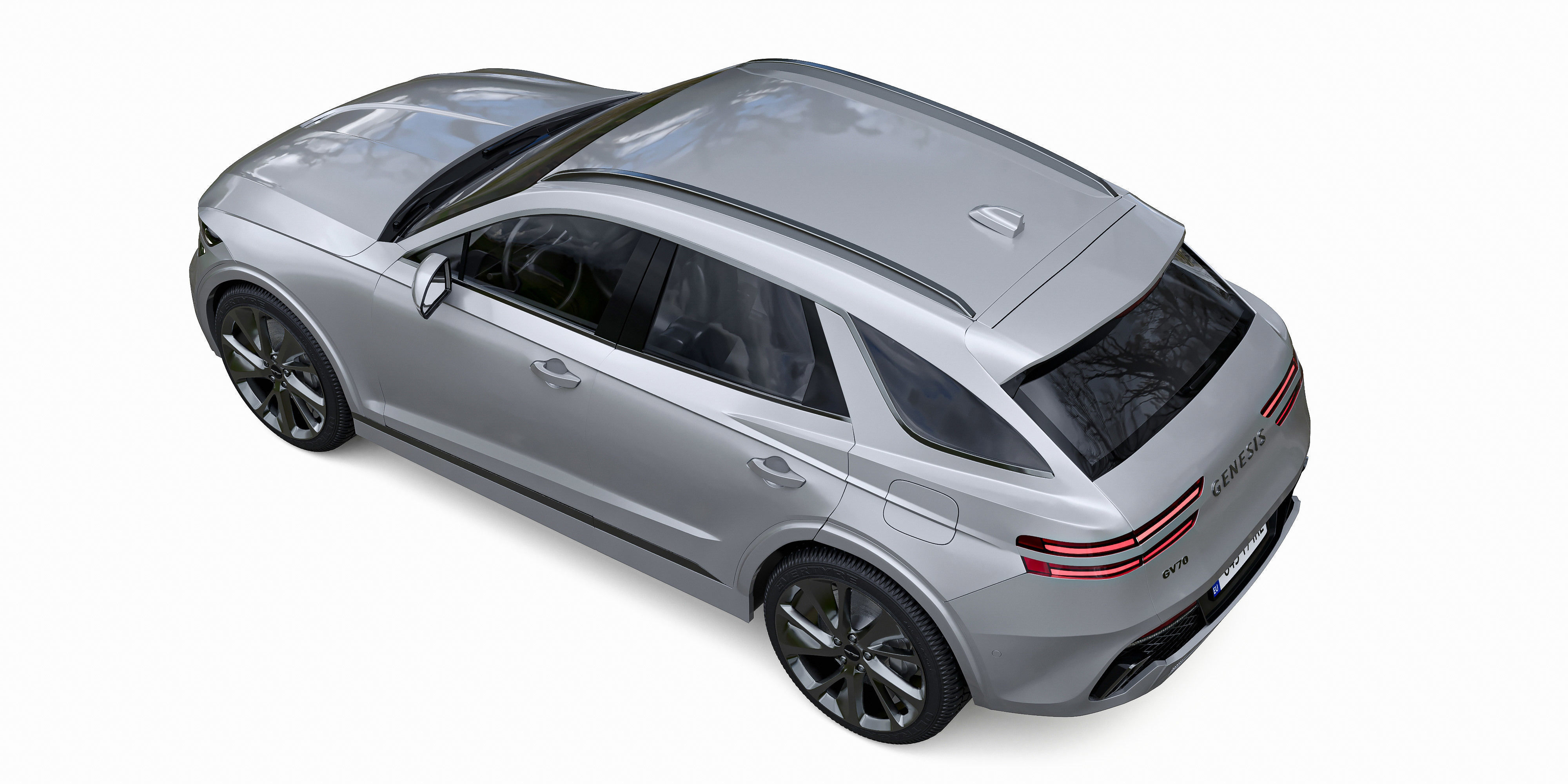 Genesis GV70 2020 3D model 3D model_2