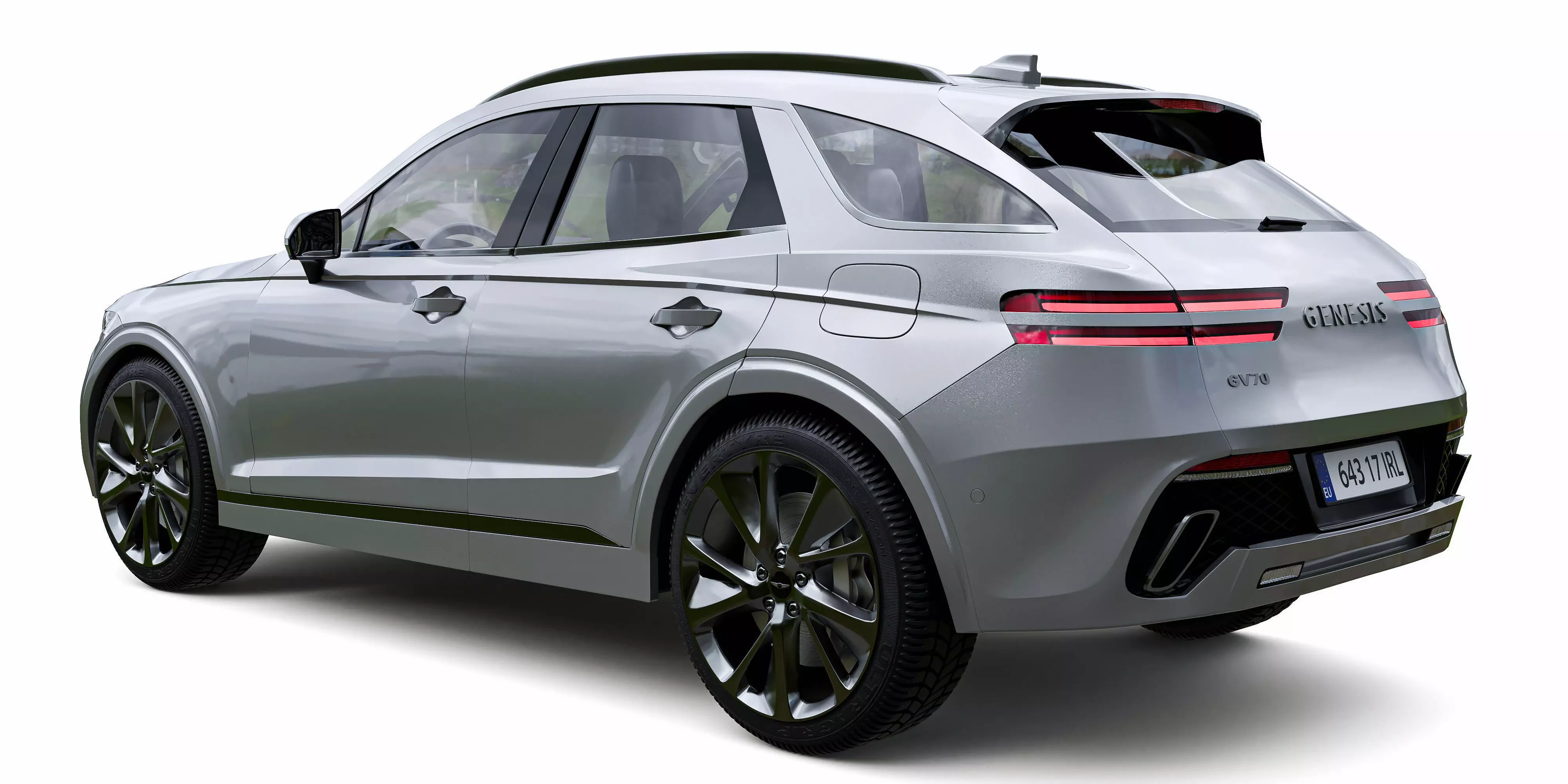 Genesis GV70 2020 3D model 3D model_0