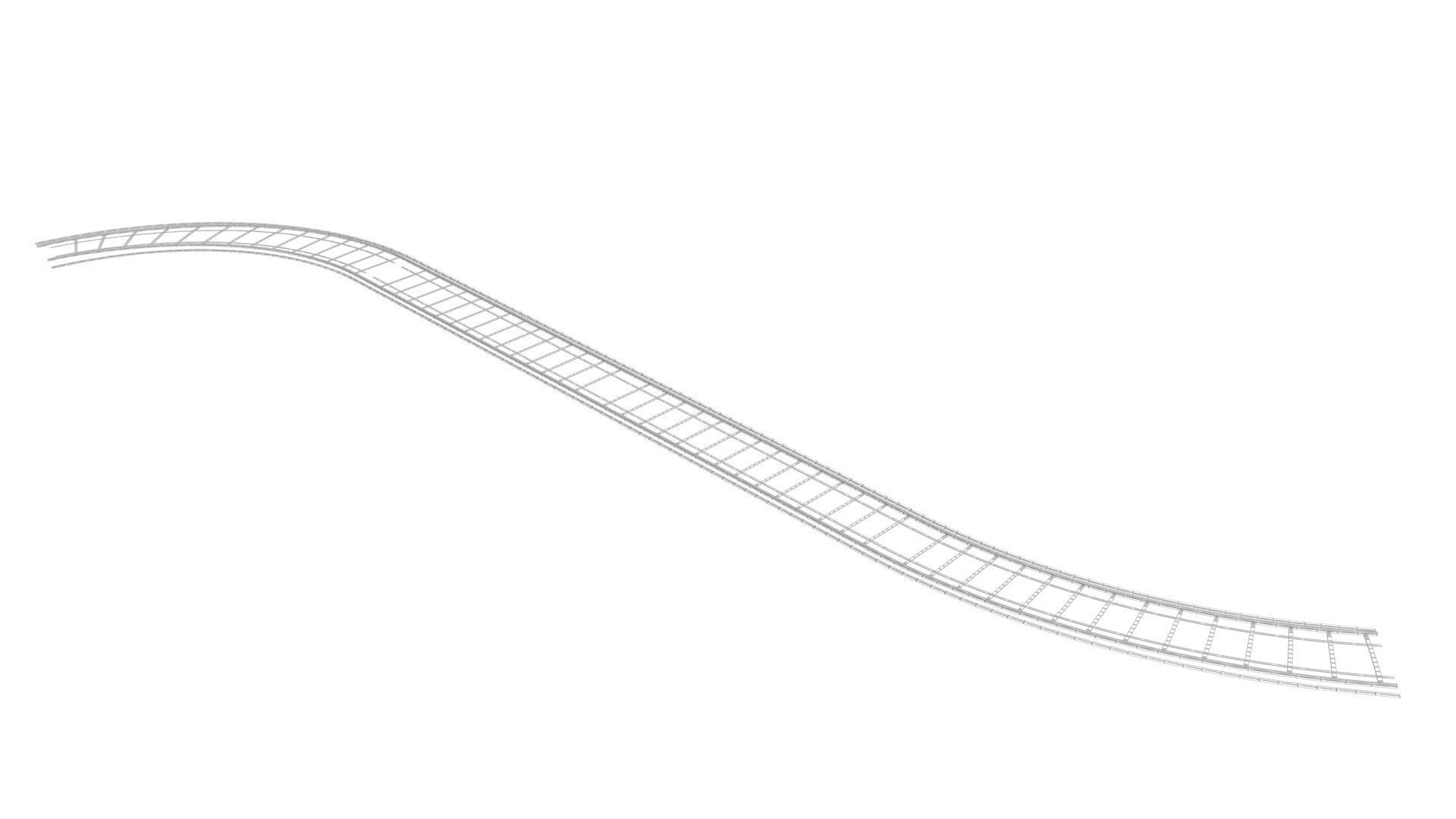 Railway Track 3D model_24