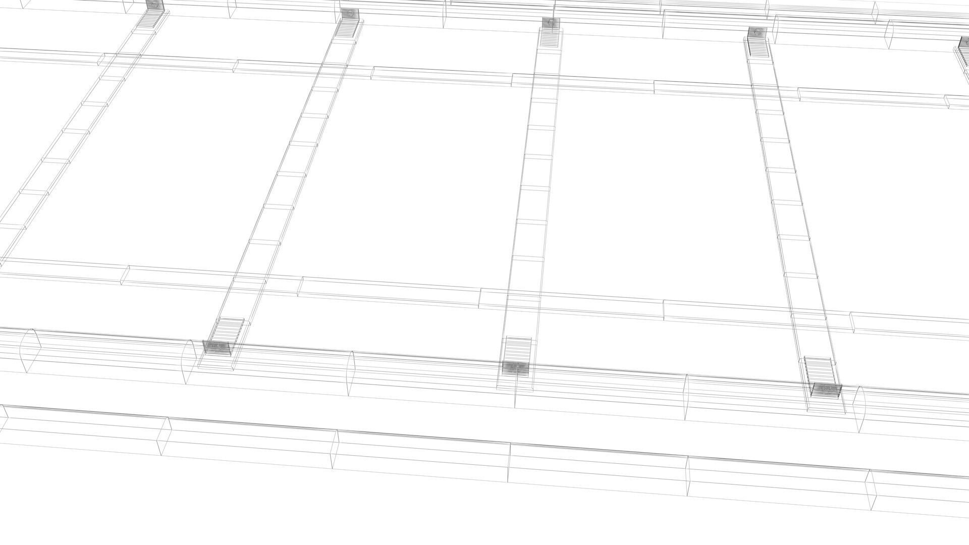 Railway Track 3D model_30