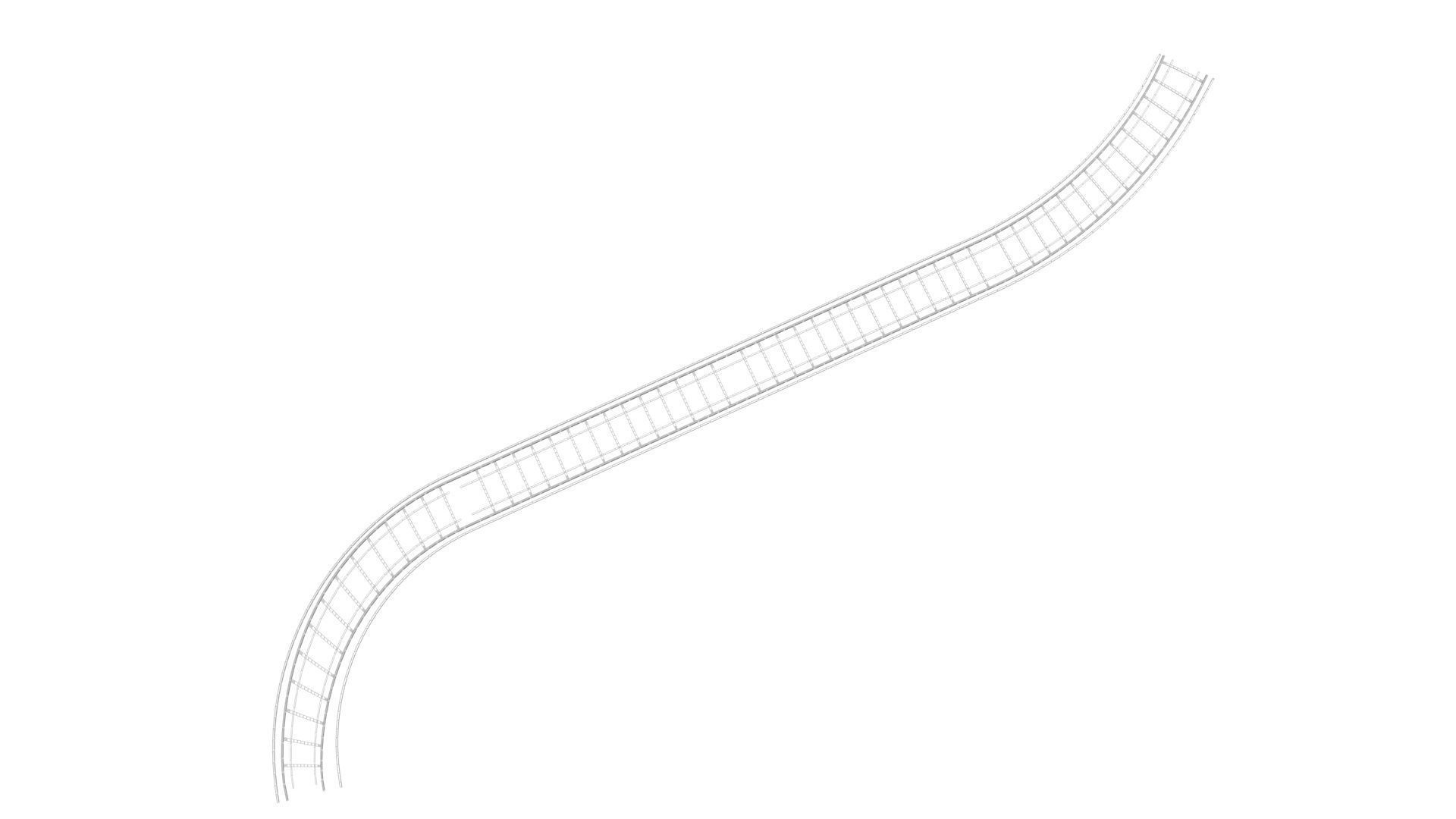 Railway Track 3D model_27