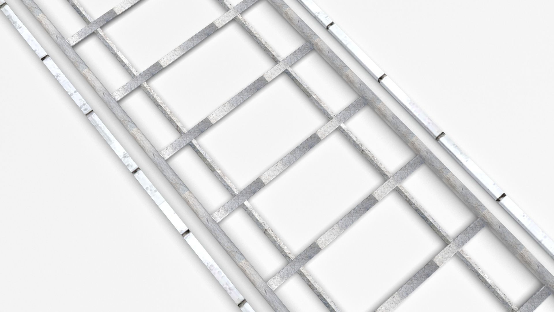 Railway Track 3D model_6