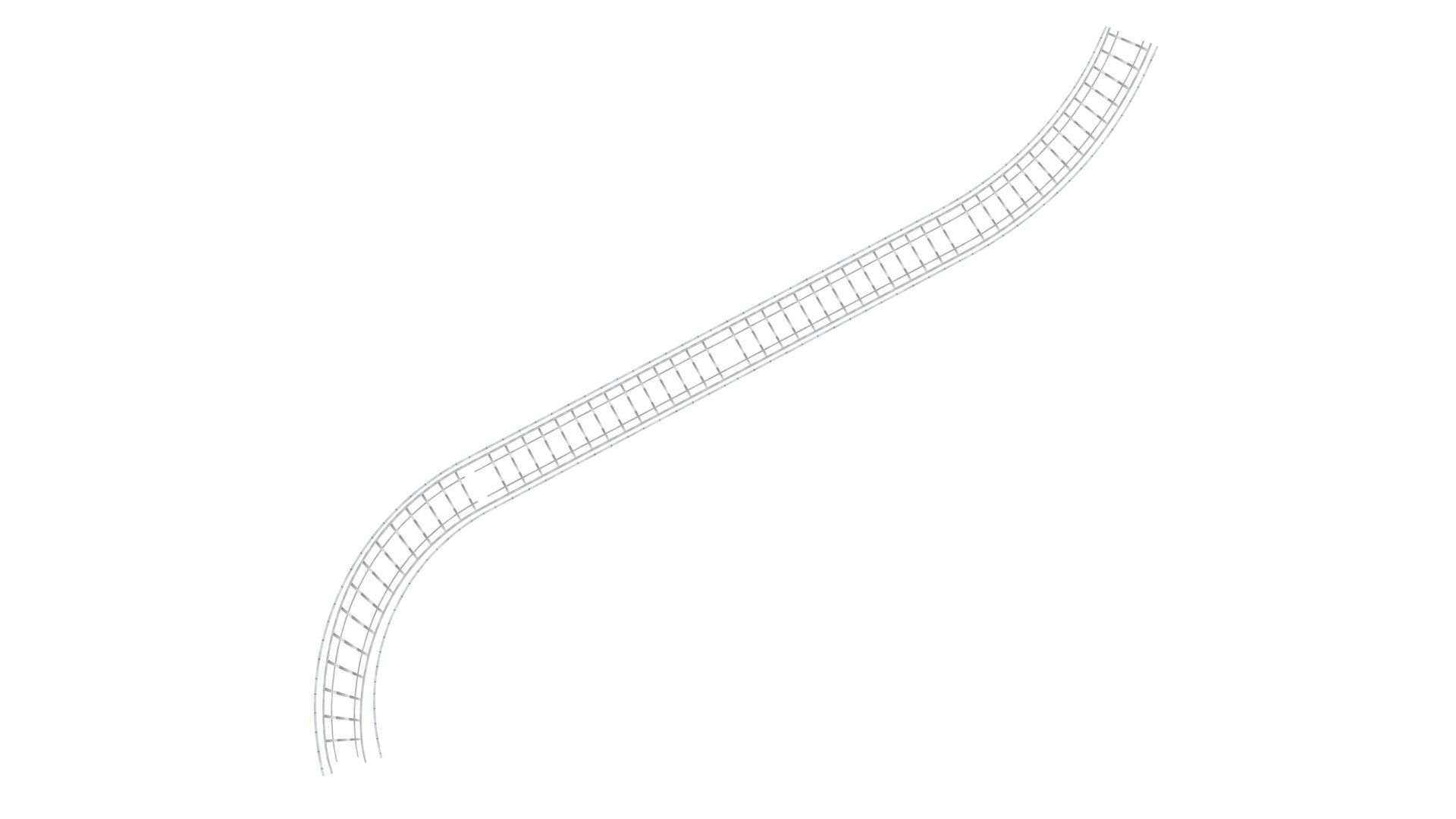Railway Track 3D model_16