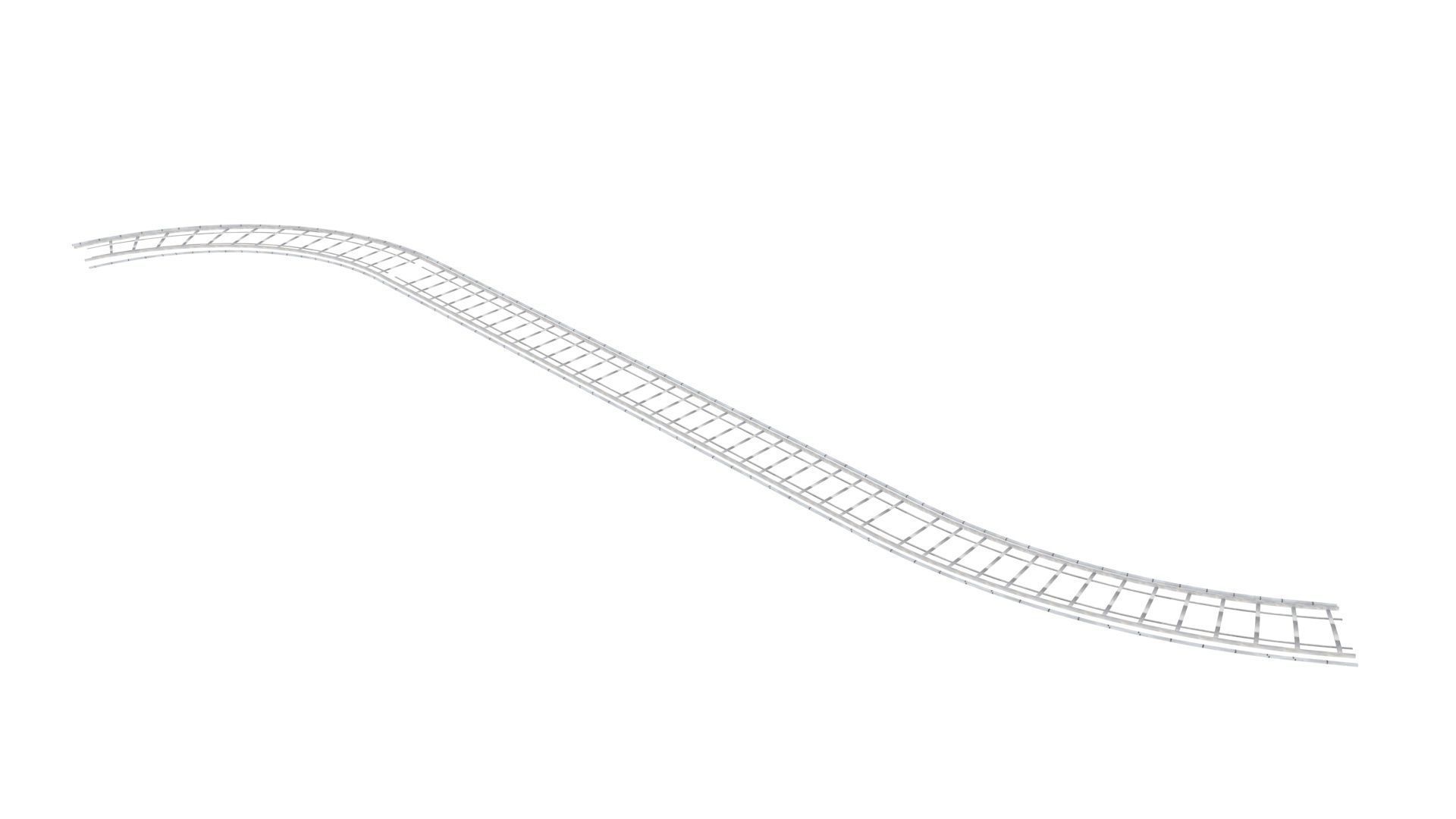 Railway Track 3D model_13