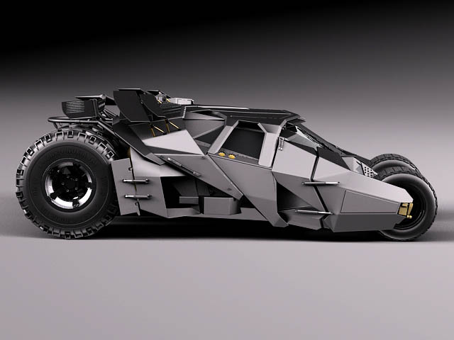 Batmobile 2005 3D model_7