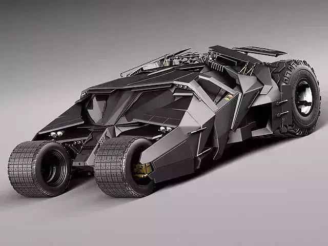 Batmobile 2005 3D model