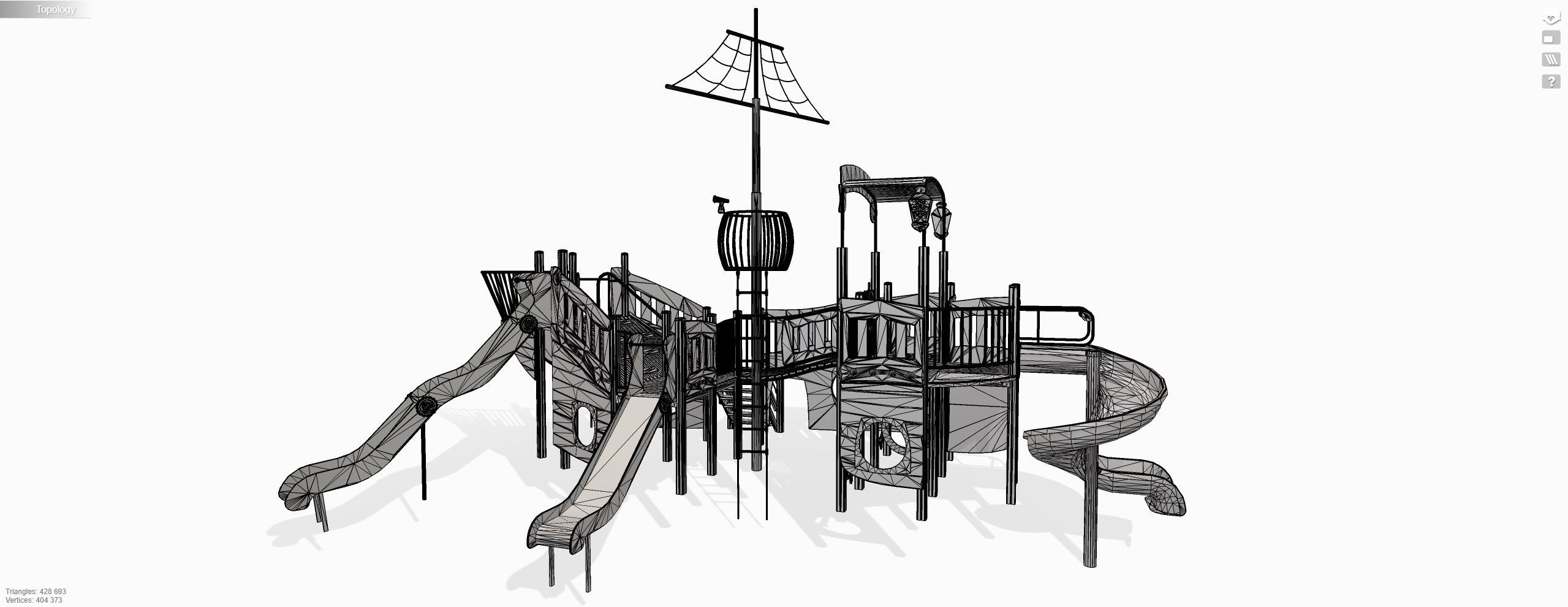 Playground for kids 3D model_10