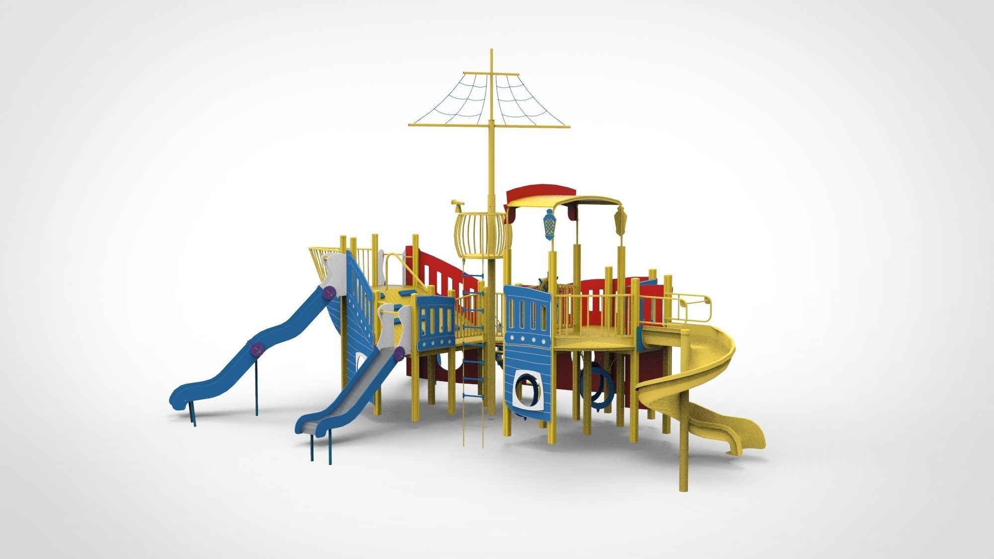 Playground for kids 3D model_3