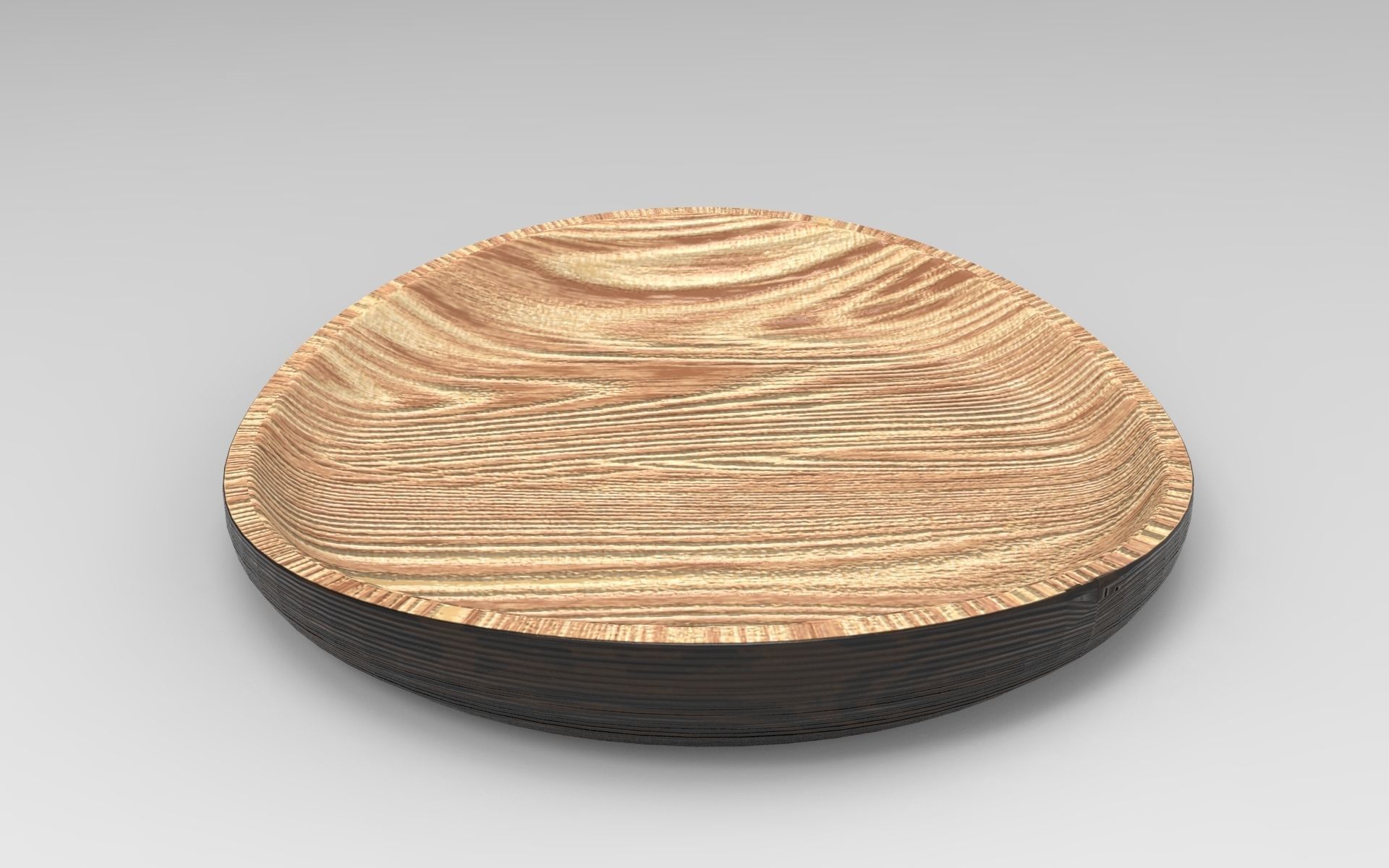 Nana Tray Low-poly 3D model_4