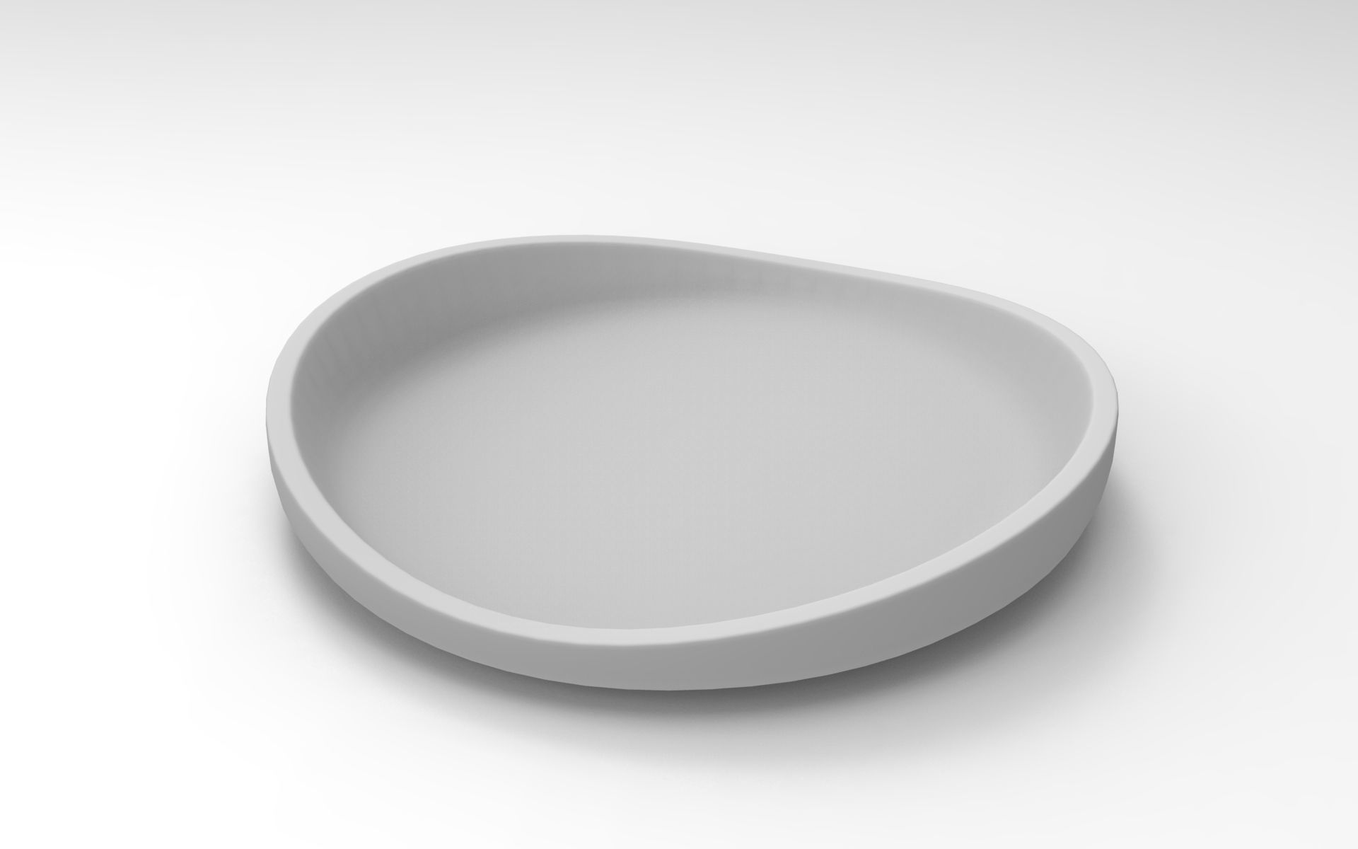 Nana Tray Low-poly 3D model_8