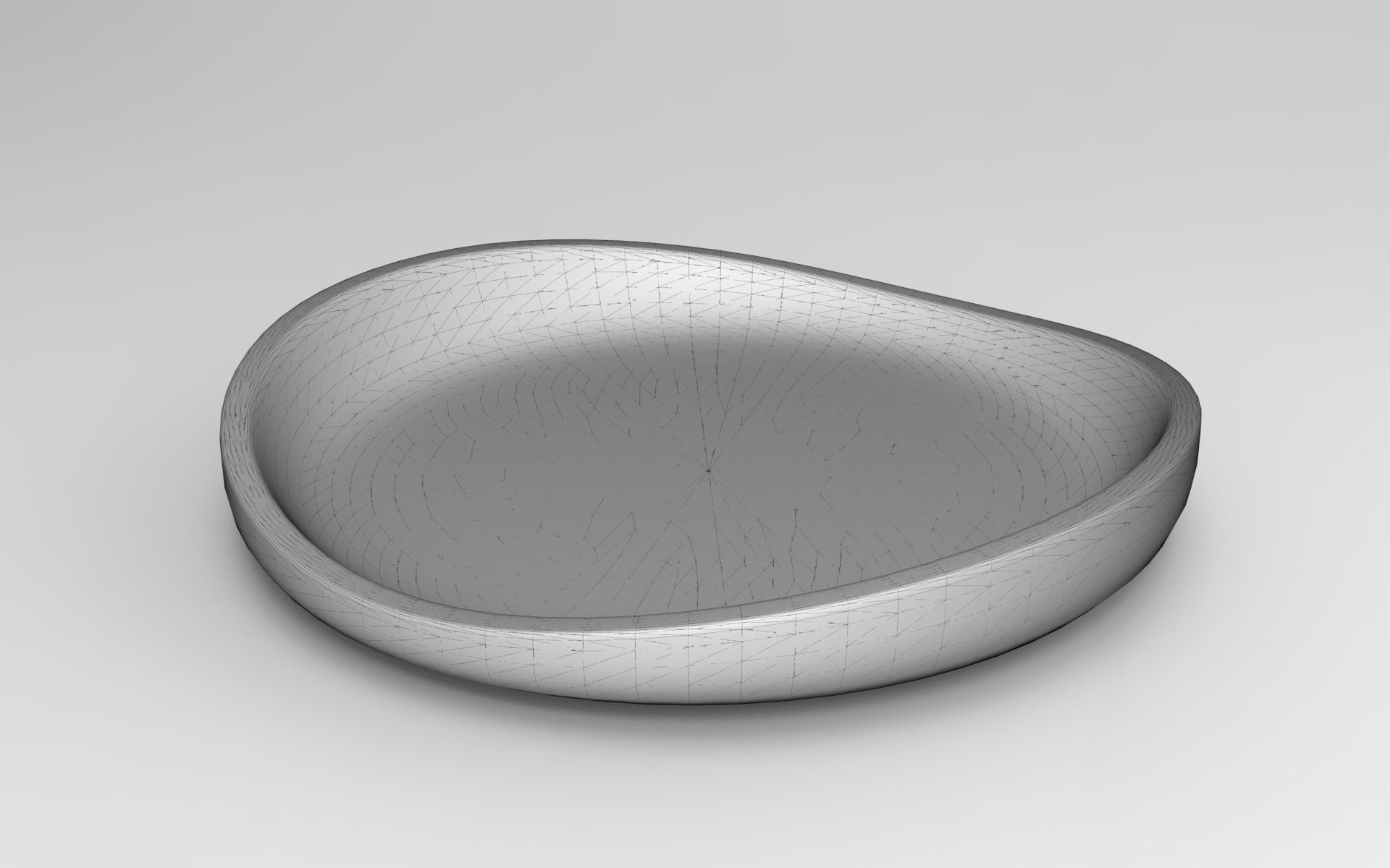 Nana Tray Low-poly 3D model_5