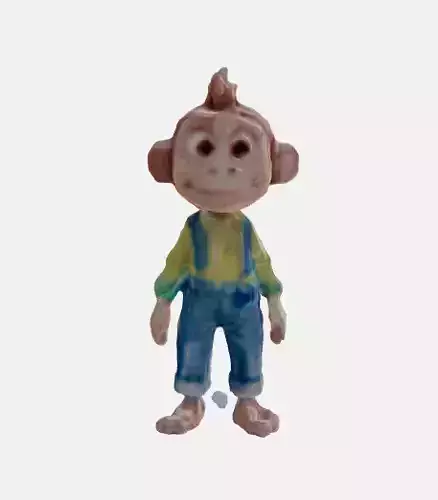 Monkey Low Poly Character