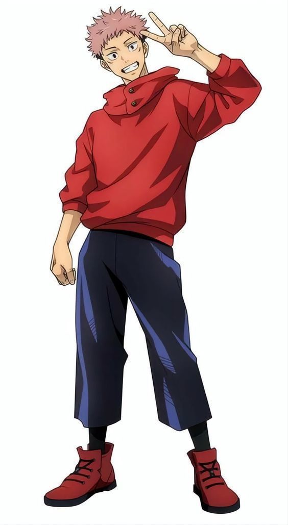 Yuji Itadori 3D model_6