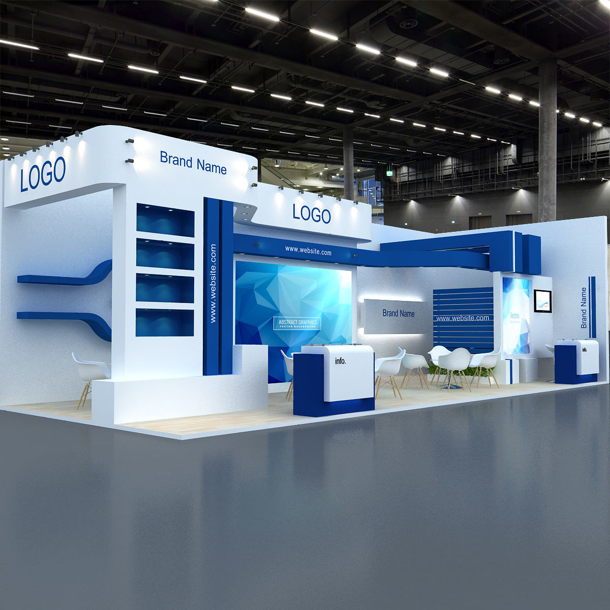 exhibition 3D model_7