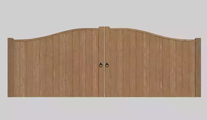 Gate - Arch viz model