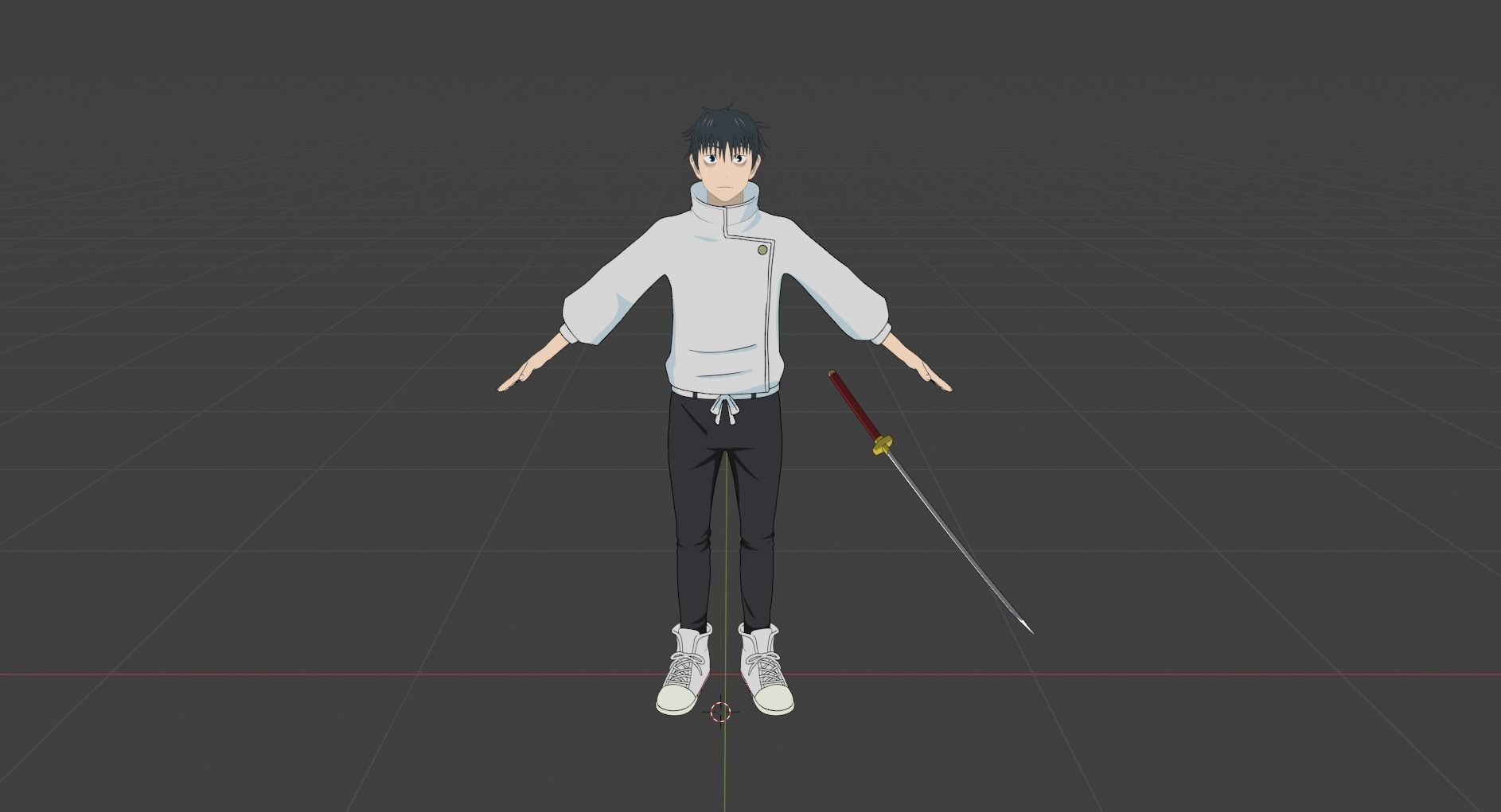 Yuta Okkotsu 3D model_5