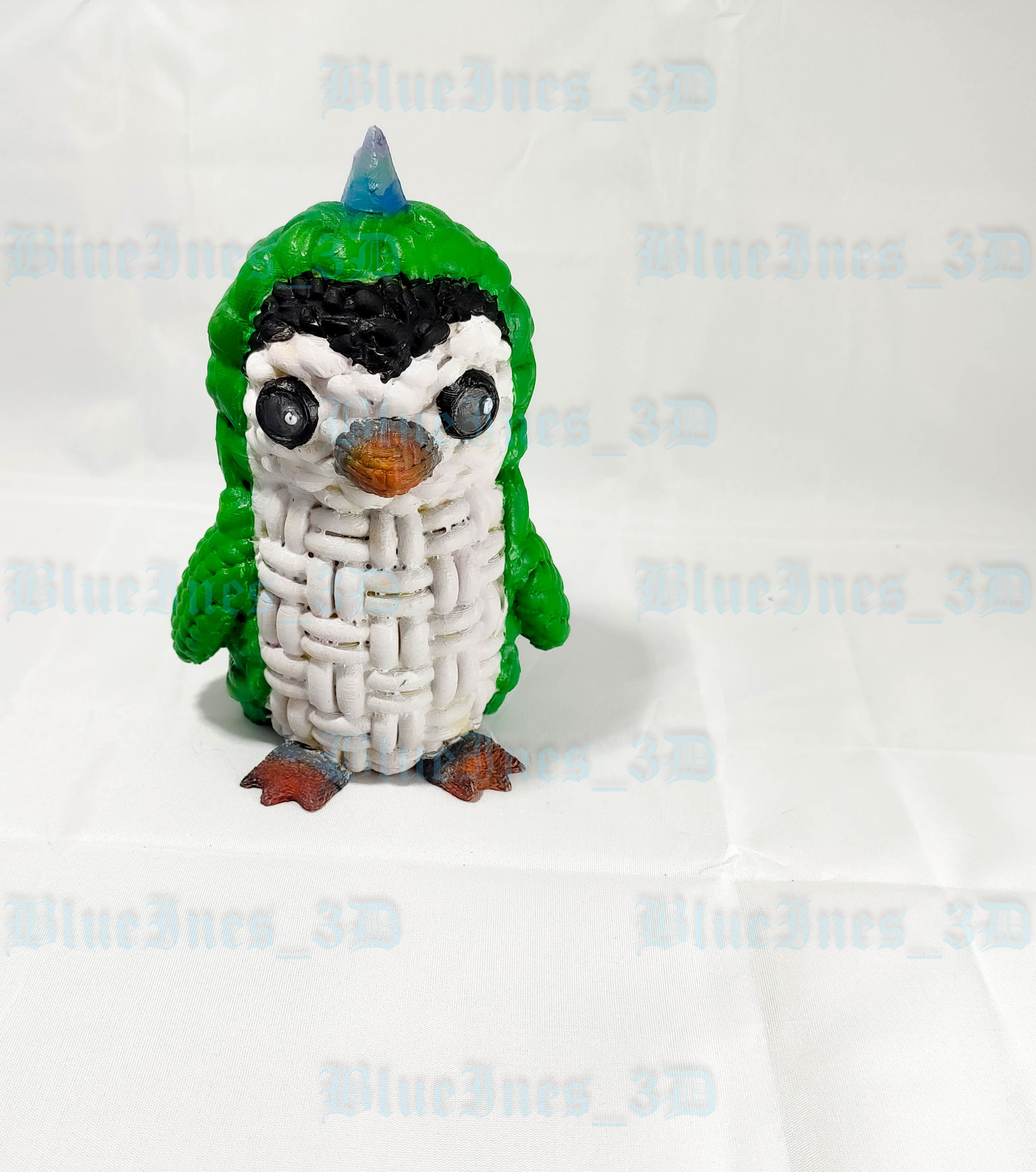CROCHET DINOSAUR PENGUIN 3D print model_5