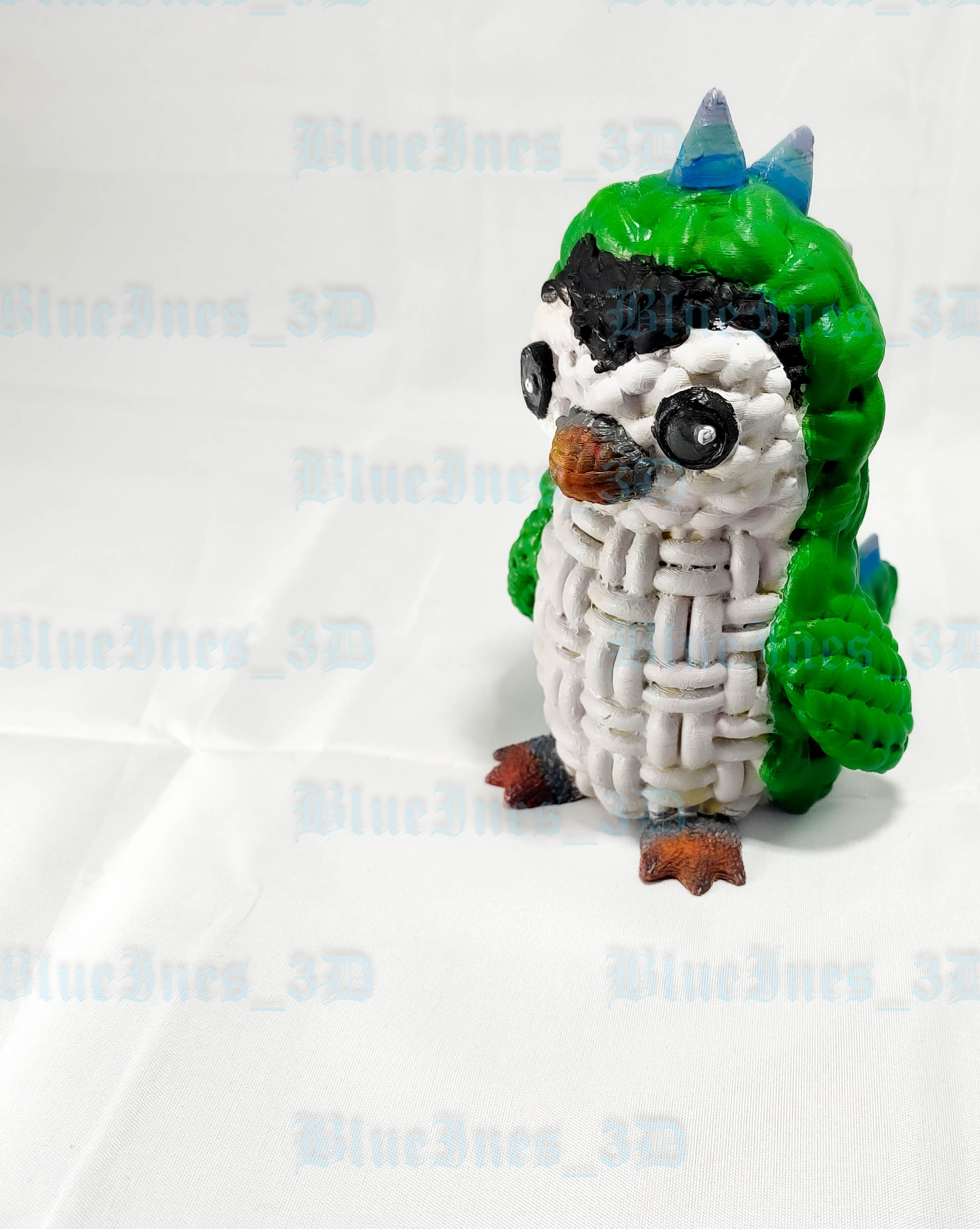 CROCHET DINOSAUR PENGUIN 3D print model_7
