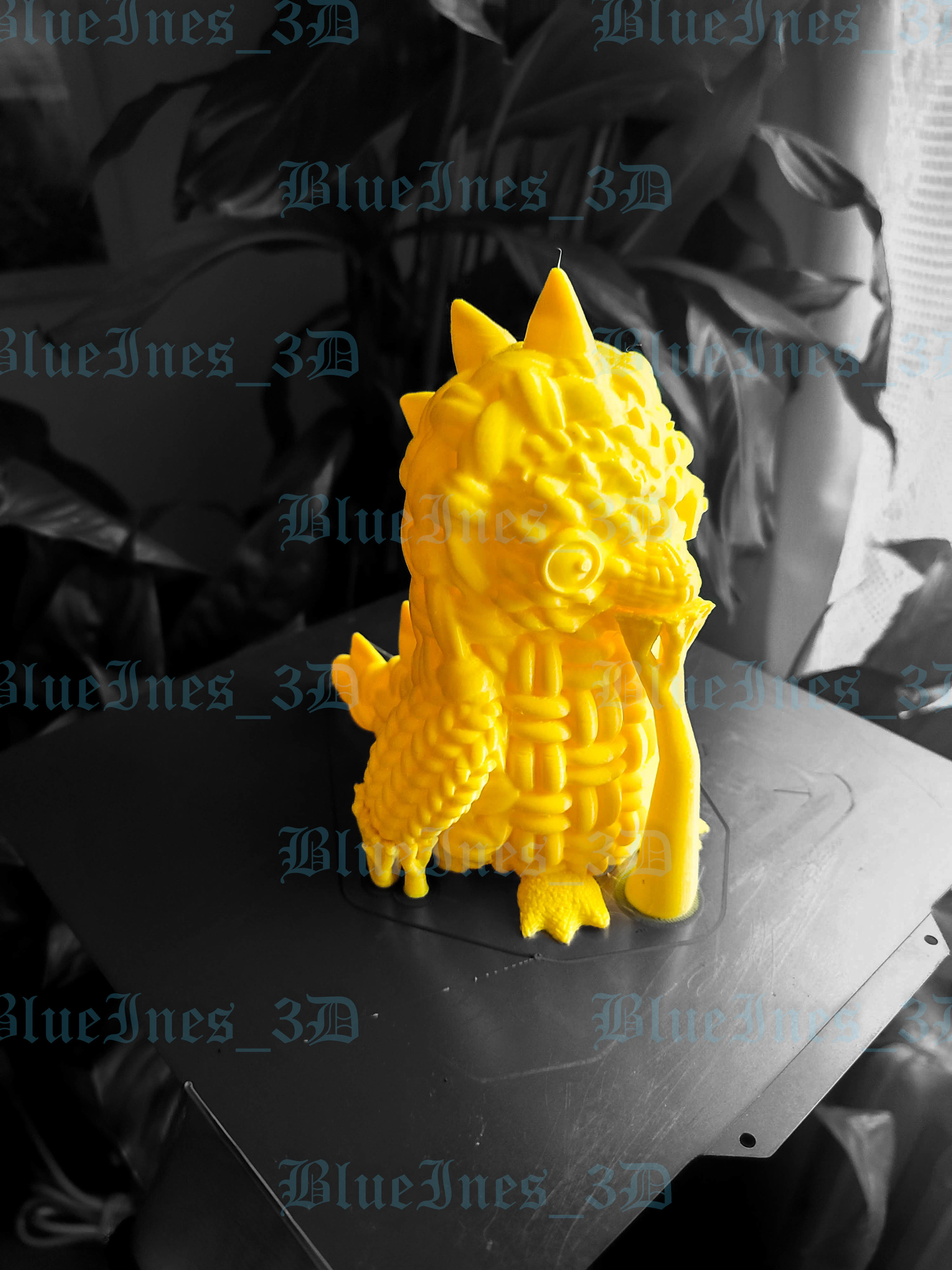 CROCHET DINOSAUR PENGUIN 3D print model_2