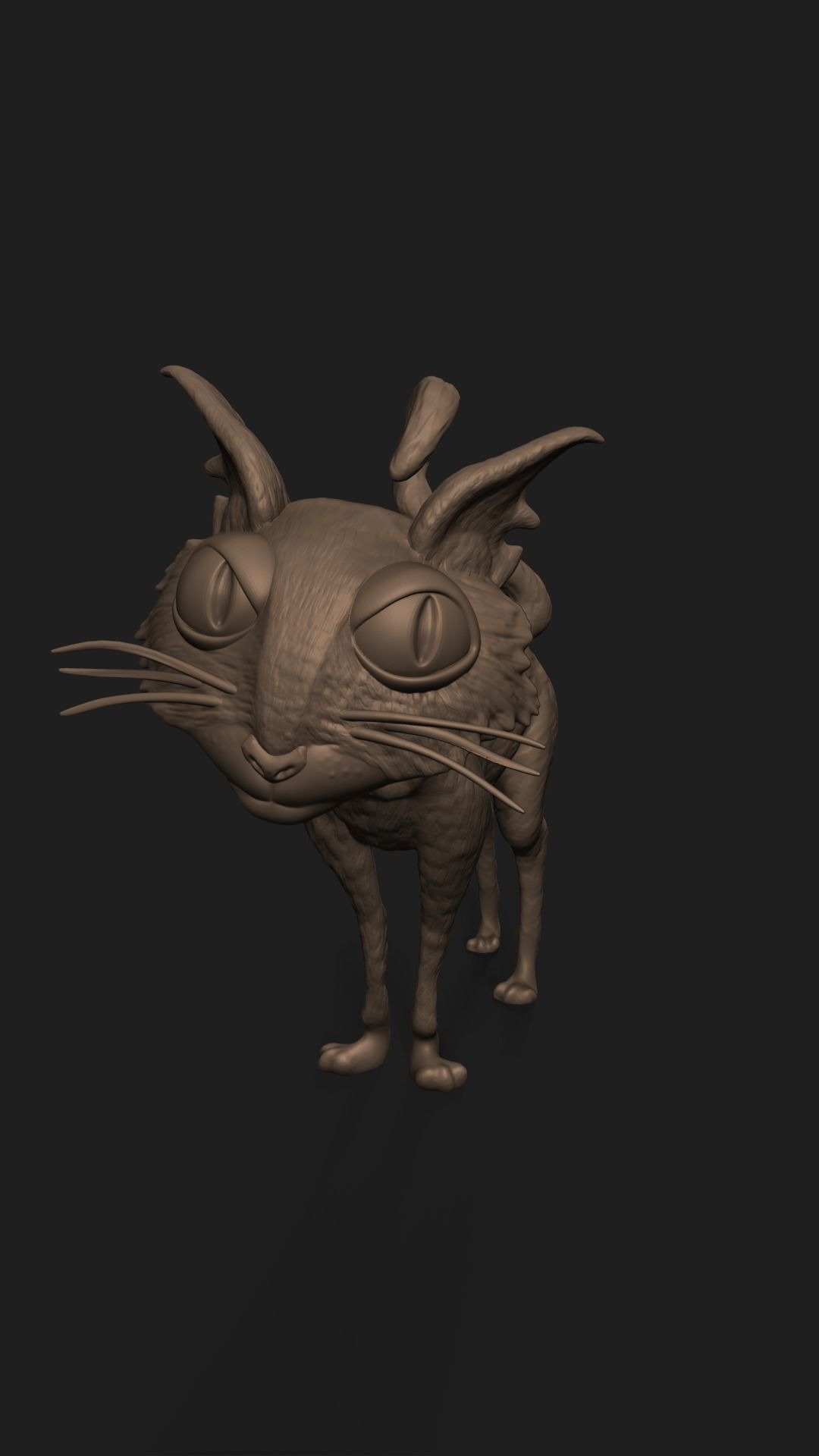 Coraline Cat 3D print model_5