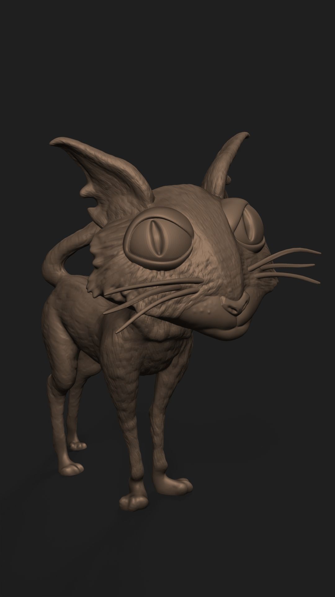 Coraline Cat 3D print model_8