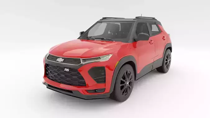 3D model of the Chevrolet Trailblazer car