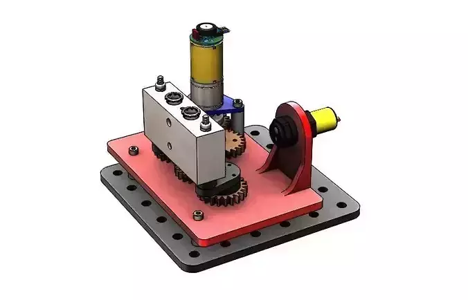 Shaking Mechanism 3D model